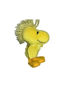 Plush Woodstock Yellow Bird From Peanuts Snoopy Series 6" Stuffed Toy